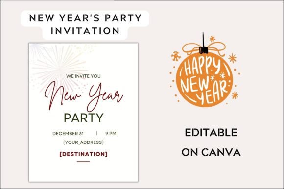 2023 NewYear Invite Card
