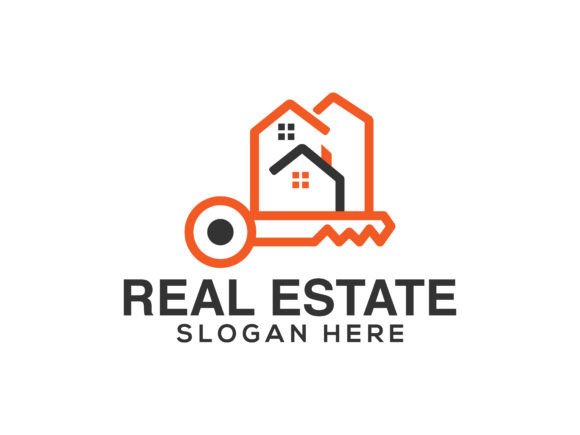 Elevating Your Brand with a Professional Real Estate Logo Design with Key Vector