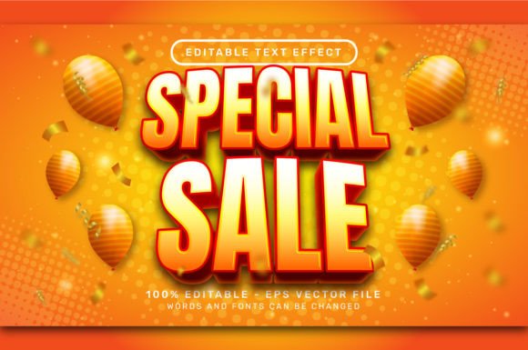 Evaluating the Value of a Special Sale 3D Text Effect for Adobe Illustrator Projects