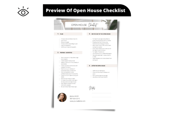 Free Open House Checklist Template: A Must-Have for Real Estate Professionals