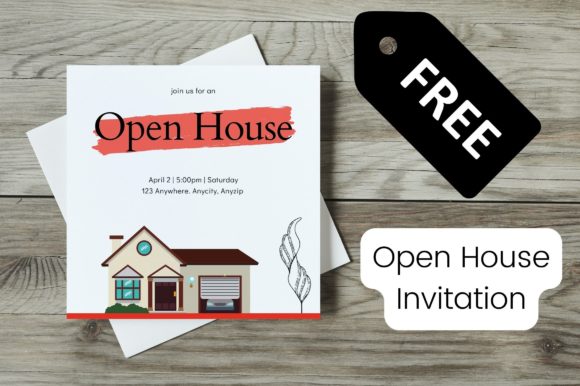 Free - Open House Invitation: A Professional Tool for Realtors