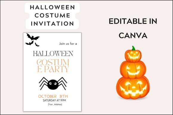 Halloween Party Invite Printable