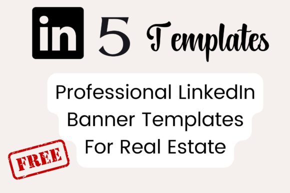 Linkedin Banner Templates - Real Estate