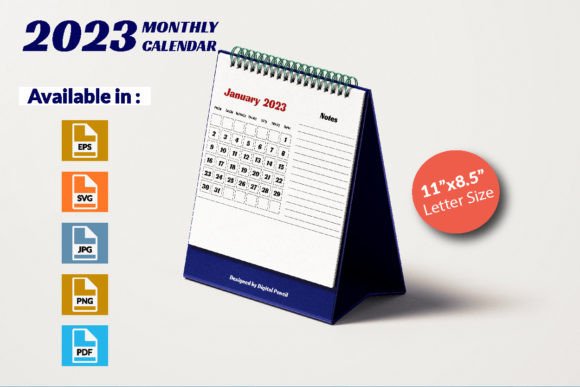 Master Your Year with a Printable 2023 Monthly Calendar Landscape
