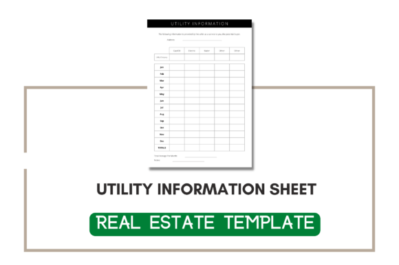 Utility Information Sheet: Streamline Your Workflow with a Professional Tool